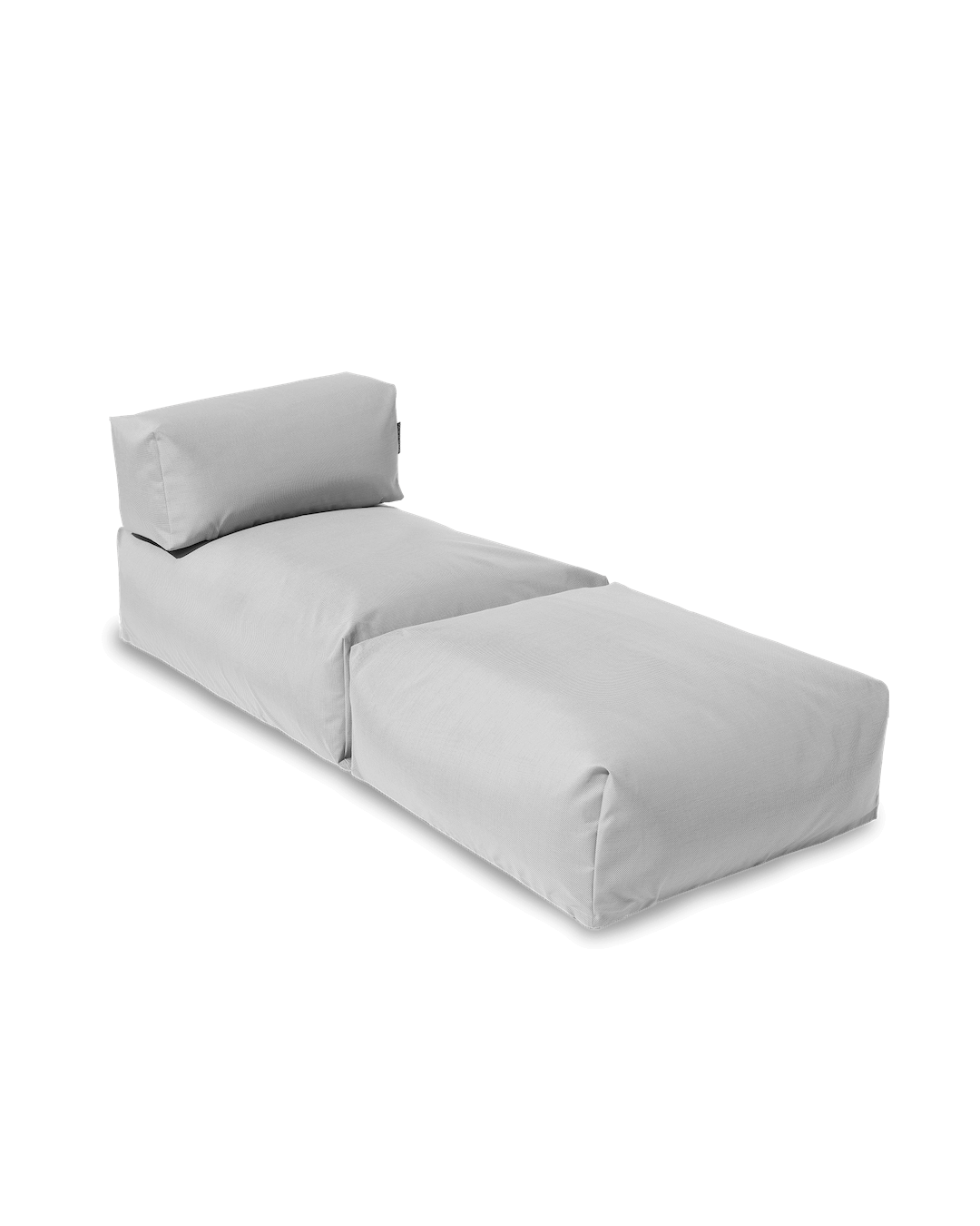 Poolsofa Singel in Grau 