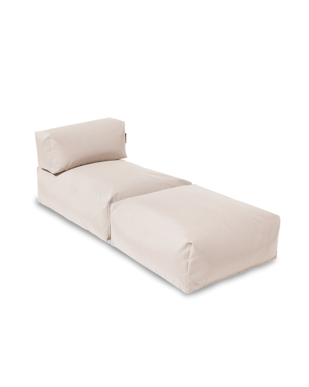 Poolsofa Singel in Perlmutt 